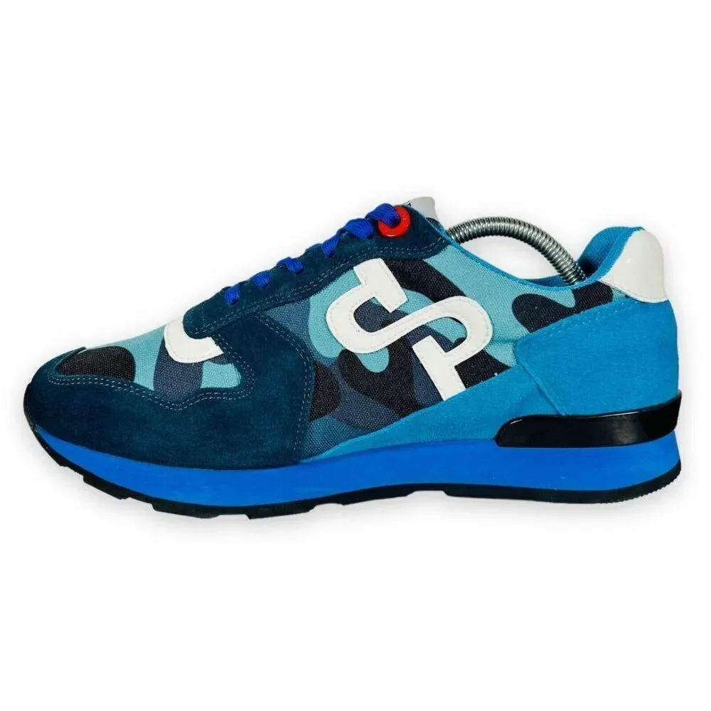 OPP France Lace-up Paint Sneakers 